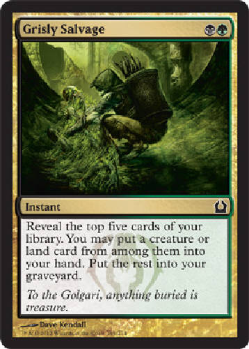 mtg green cards that return from graveyard Groundskeeper [Ninth Edition]