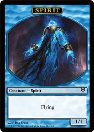 SPIRIT TOKEN BLUE Avacyn Restored MTG Magic the Gathering Cards DJMagic | eBay SPIRIT TOKEN BLUE Avacyn Restored MTG Magic the Gathering Cards DJMagic | eBay