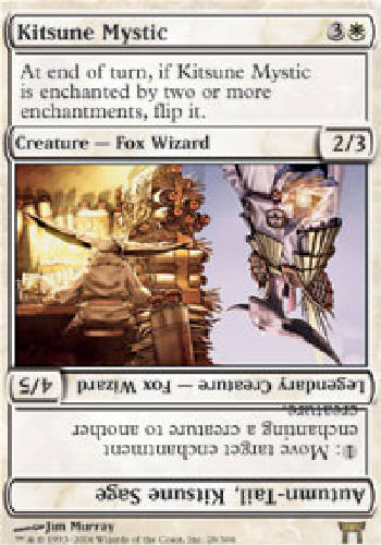 mtg kitsune commander deck MYSTIC Champions of Kamigawa Magic the Gathering Cards DJMagic MTGNexus - Kitsune Traditionalist