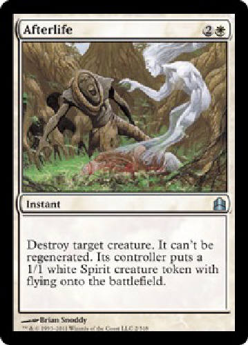 AFTERLIFE Commander MTG Magic the Gathering Cards DJMagic