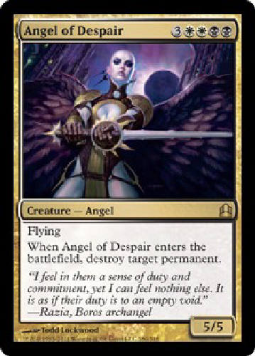 ANGEL OF DESPAIR X4 4 4X Commander MTG Magic the Gathering Cards
