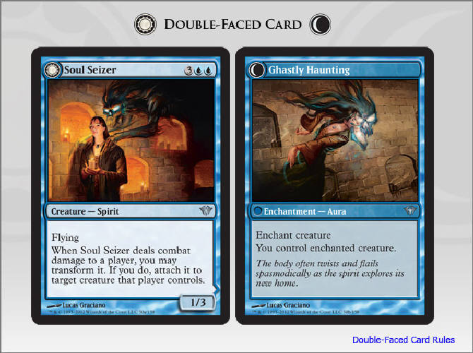 SOUL SEIZER // GHASTLY HAUNTING X4 4 4X Dark Ascension MTG Magic Cards  DJMagic | eBay