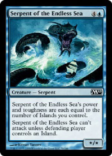SERPENT OF THE ENDLESS SEA X4 4 4X Magic 2010 MTG Magic Cards