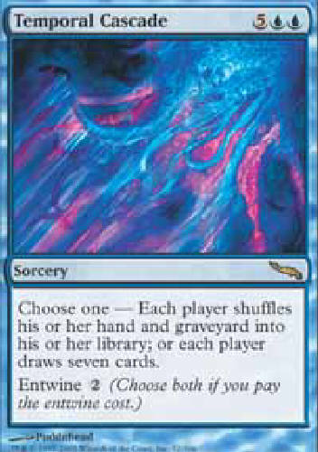 TEMPORAL CASCADE X4 4 4X Mirrodin MTG Magic the Gathering Cards