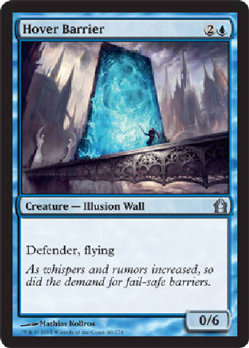 HOVER BARRIER X4 4 4X Return to Ravnica MTG Magic the Gathering