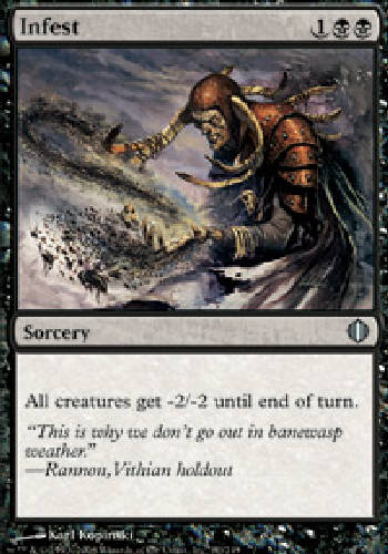 INFEST FOIL X4 4 4X Shards of Alara MTG Magic the Gathering Cards