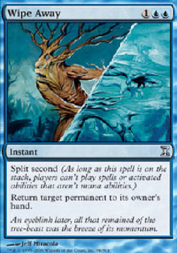 WIPE AWAY Time Spiral MTG Magic the Gathering Cards DJMagic | eBay